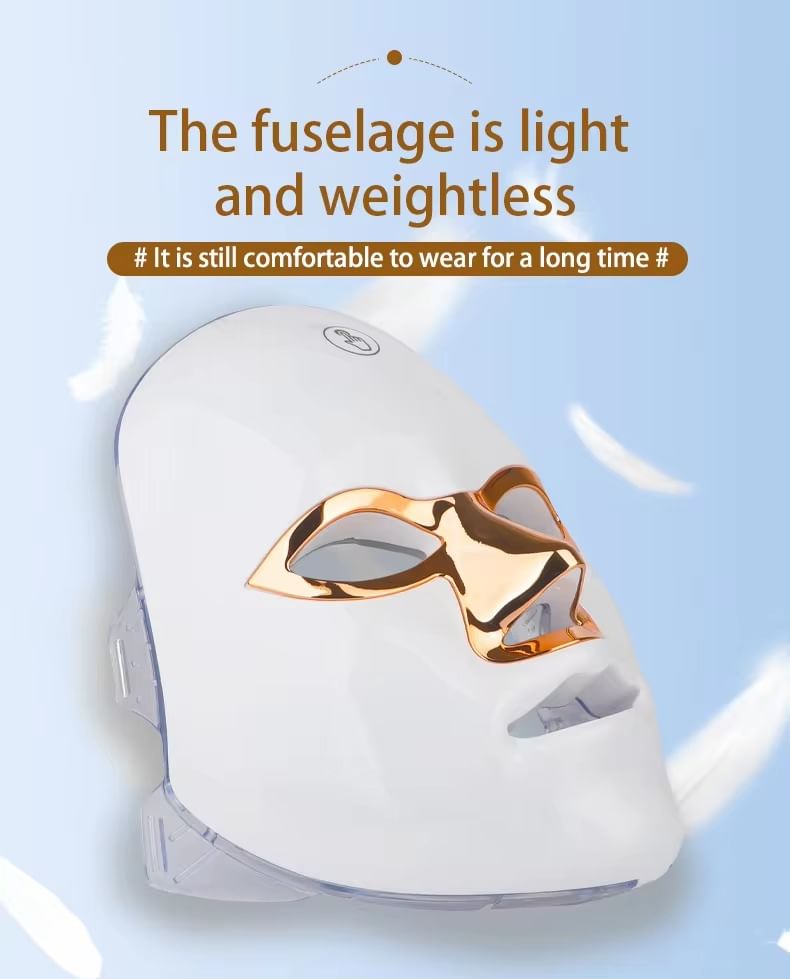 Beautyronics - USB-oplaadbaar lichttherapie-gezichtsmasker