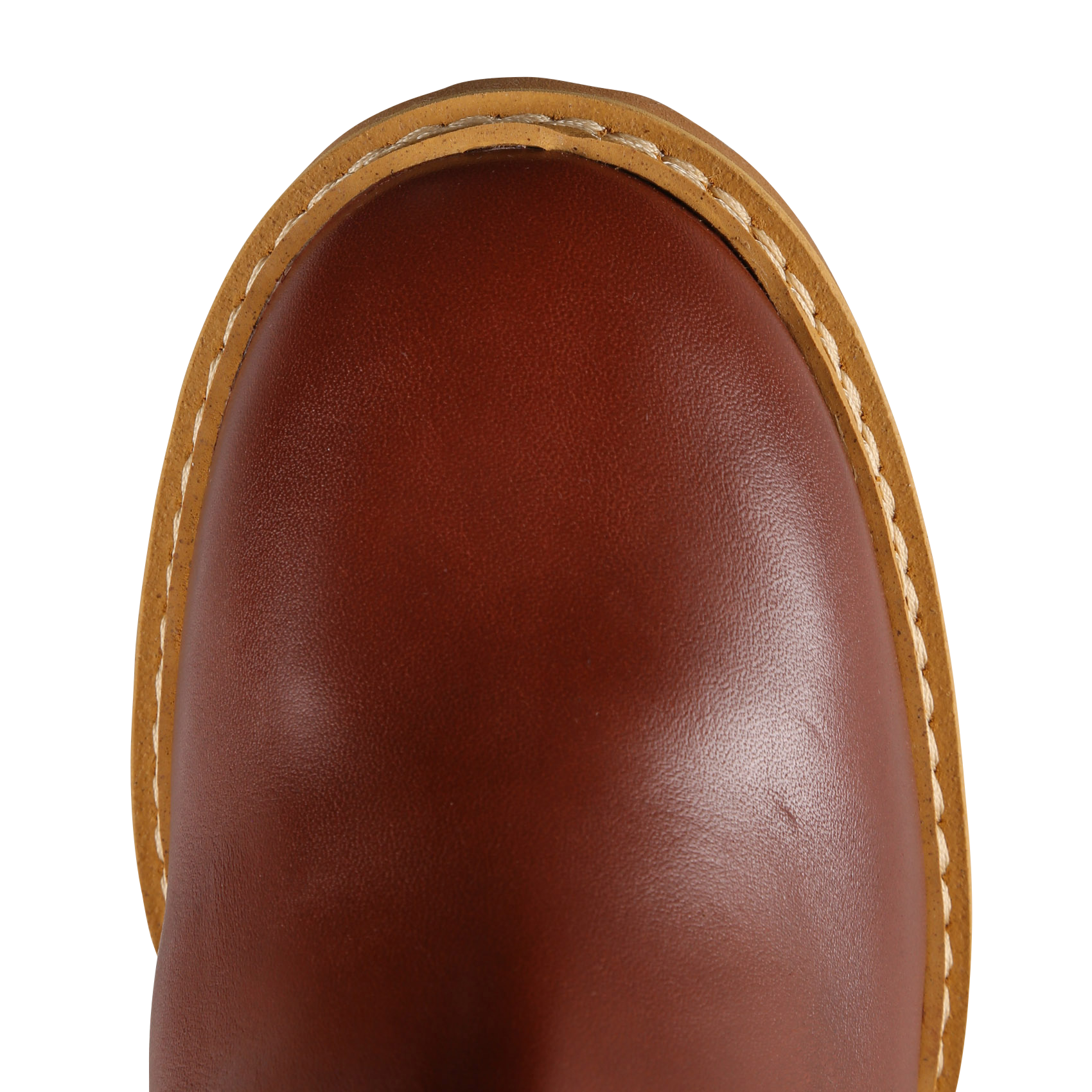 Bottines à talon en cuir | Marron