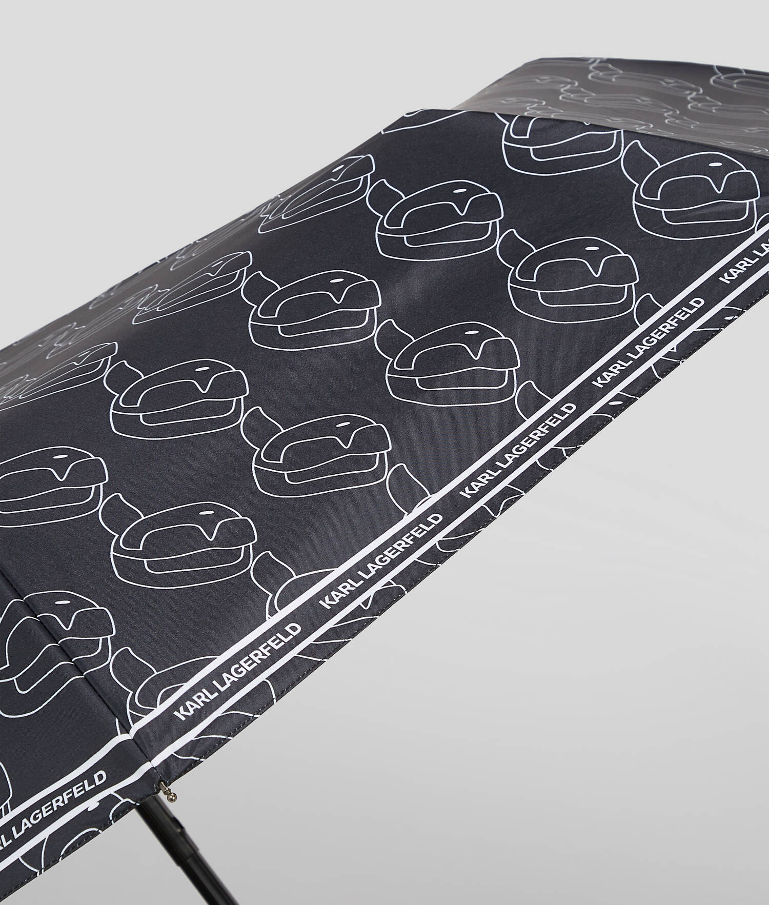 PARAPLUIE AVEC IMPRIMÉ IKON NFT FAÇON ALL-OVER - NFT All Over Pattern Noir