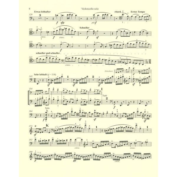 Bärenreiter Schumann Concerto a-moll