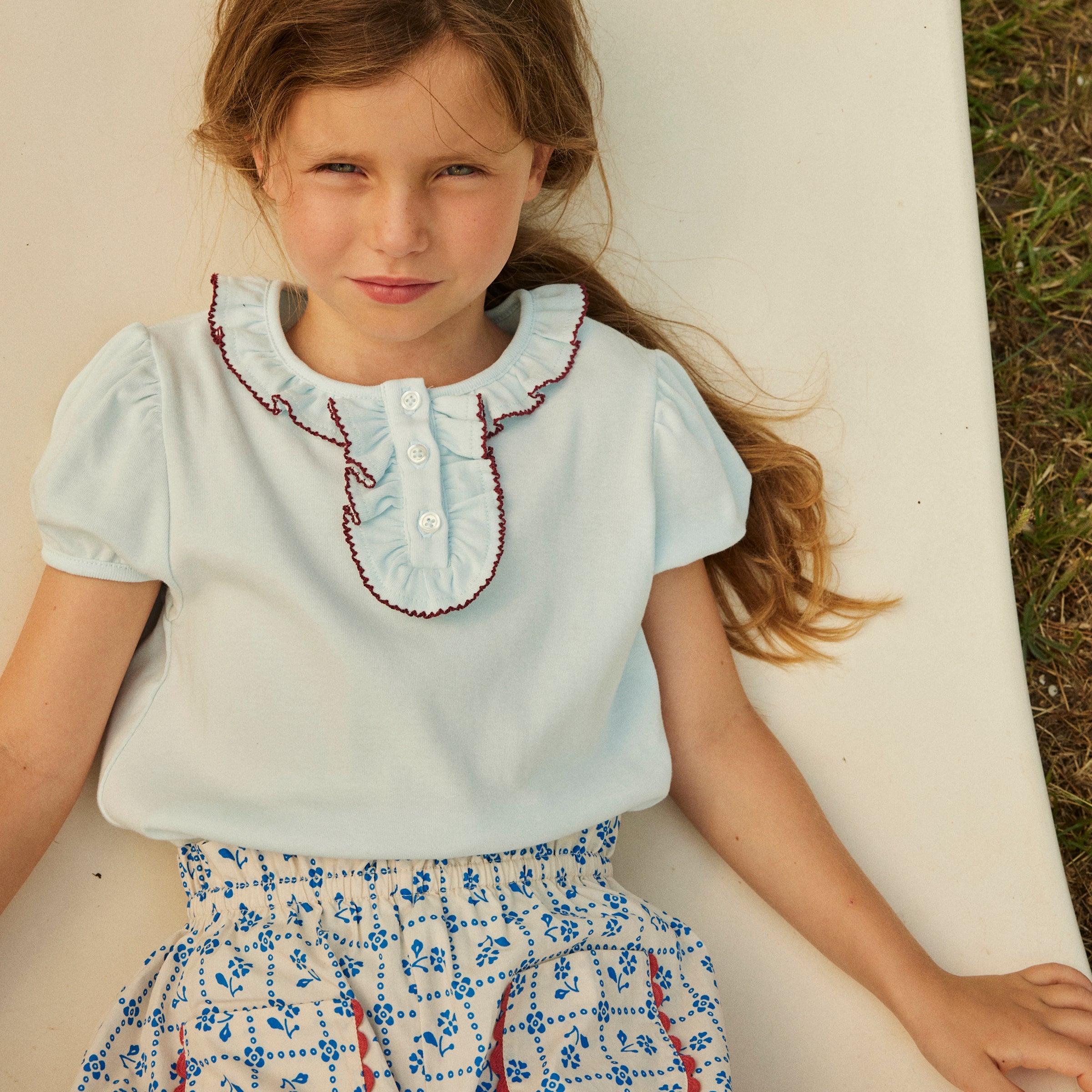 Bluse Paquerette Ice Blue