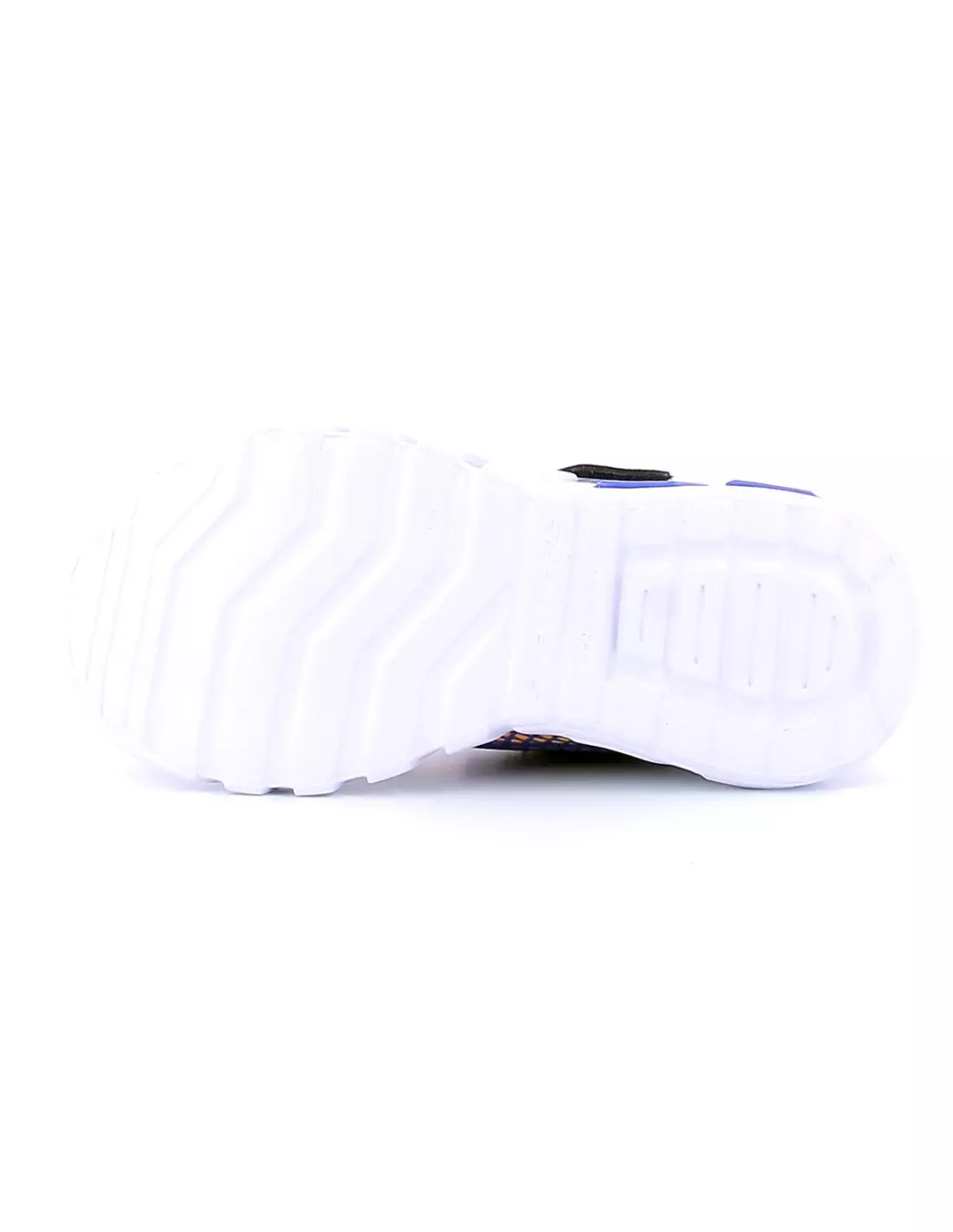 SKECHERS FLEX - GLOW ELITE - Baskets ROALSYNTHETIC/ORANGE&YELLOWTRIM