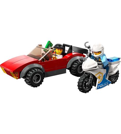 LEGO? City - Politimotorcykel p? Biljagt 60392 - 59 Dele
