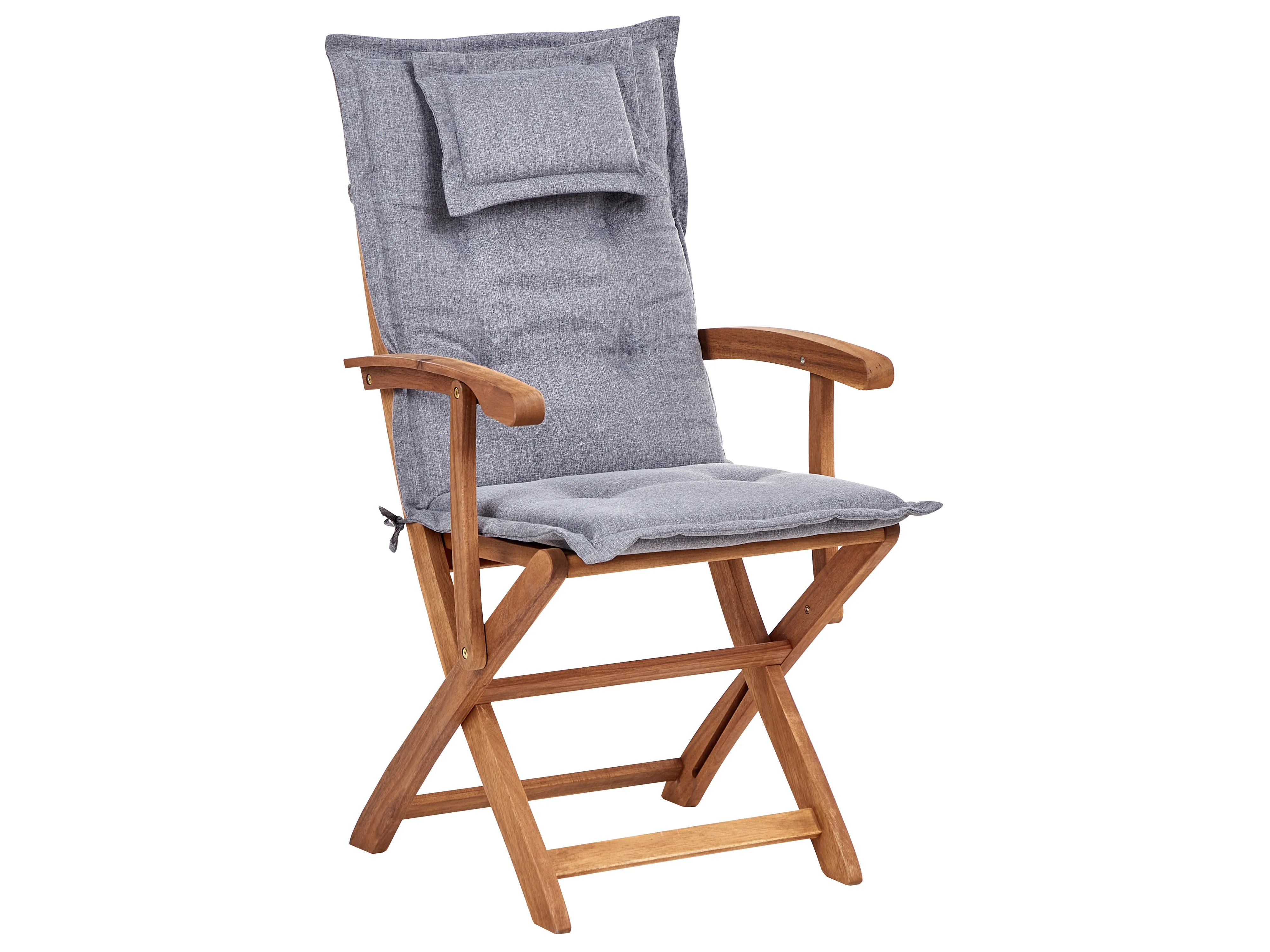 Tuinset 8-zits MAUI II met kussens Acaciahout Grijs