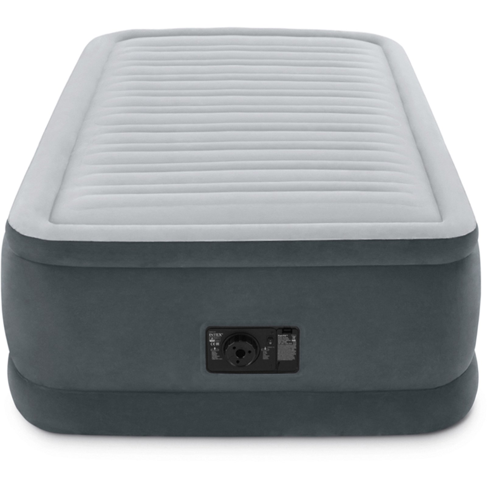INTEX Luftbett Queen Comfort, Twin Size 99 x 46 x 191 cm mit integrierter Pumpe