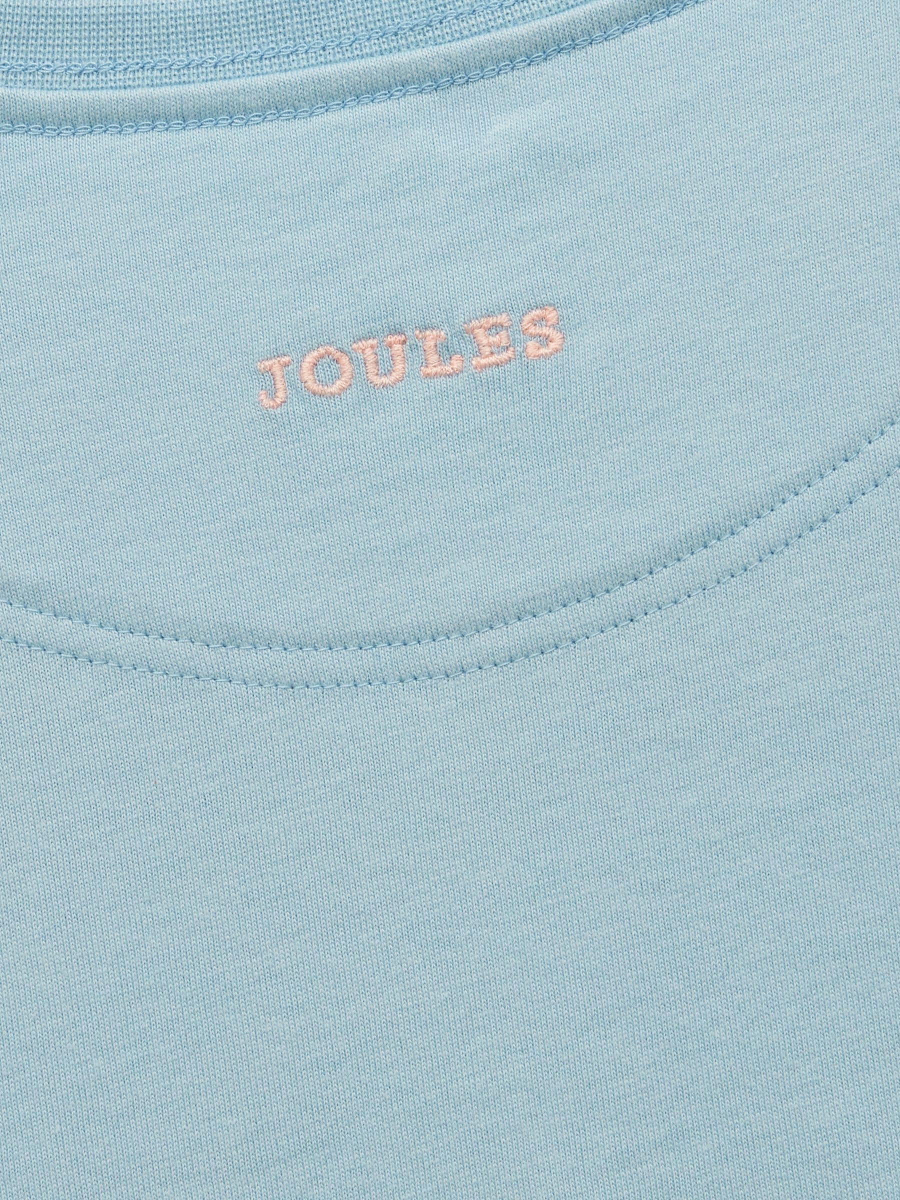 Blue Sausage Dog - Joules Girls' Ava Applique Long Sleeve Top