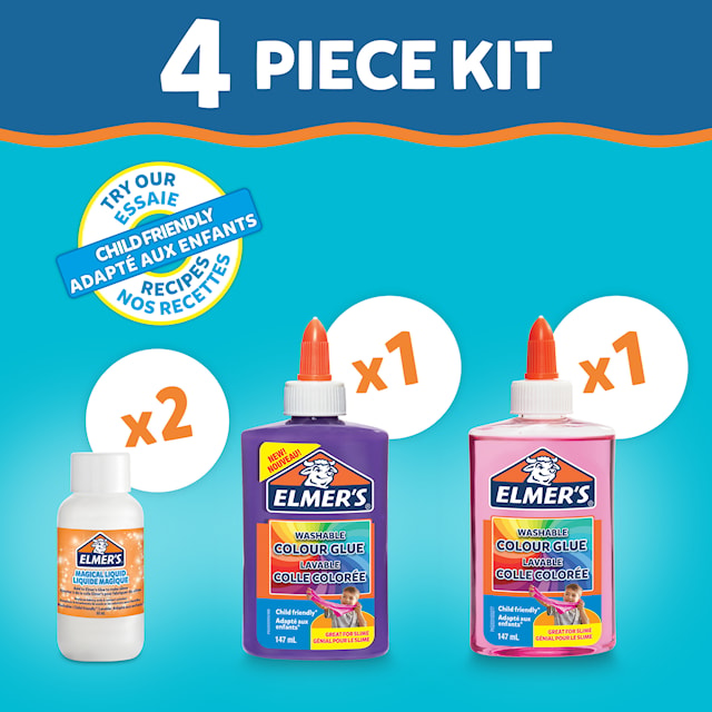 Elmer's Opaque color slime kit