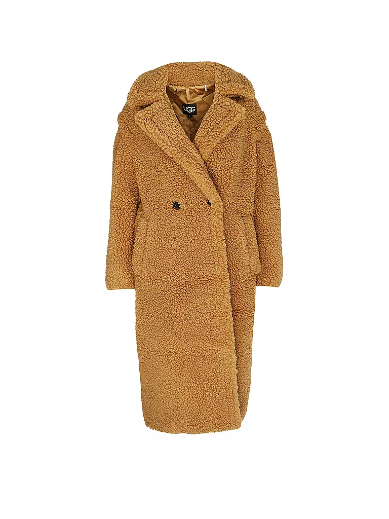 UGG Mantel in Felloptik GERTRUDE camel
