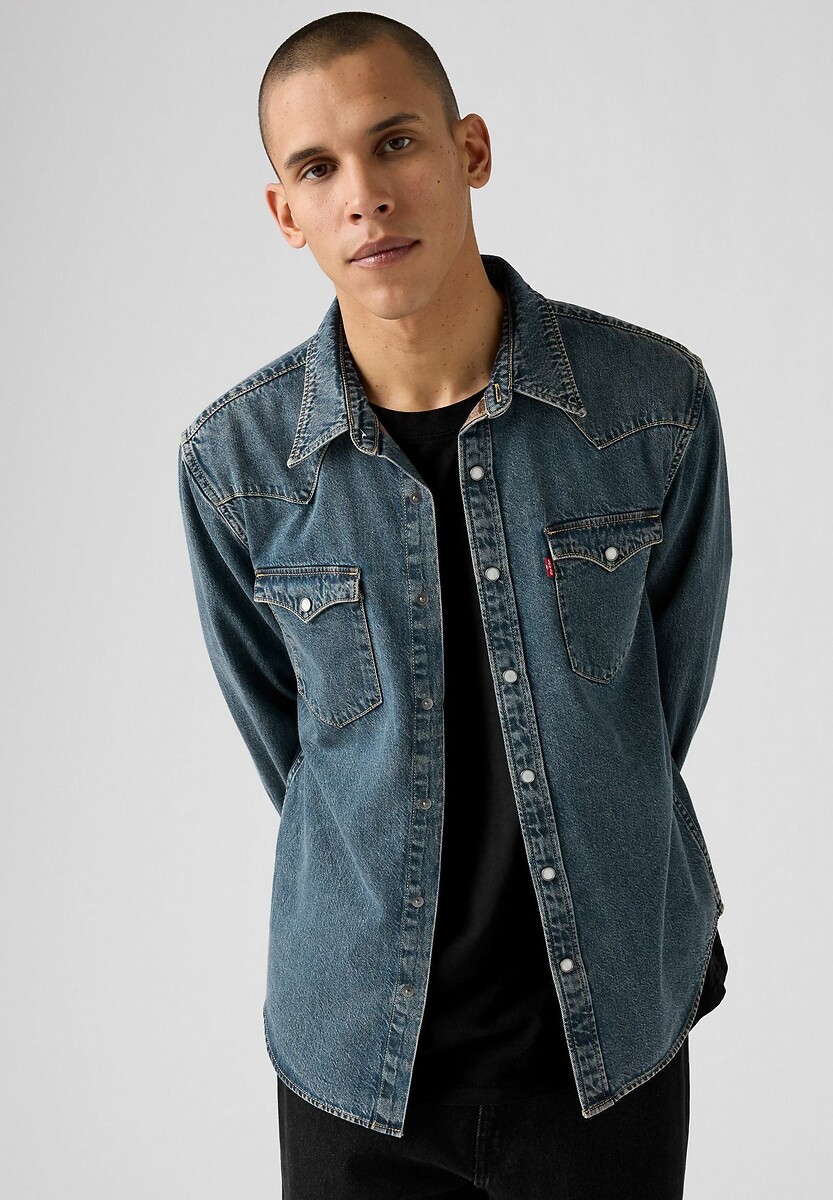 Camisa jeans Levi's Barstow Western