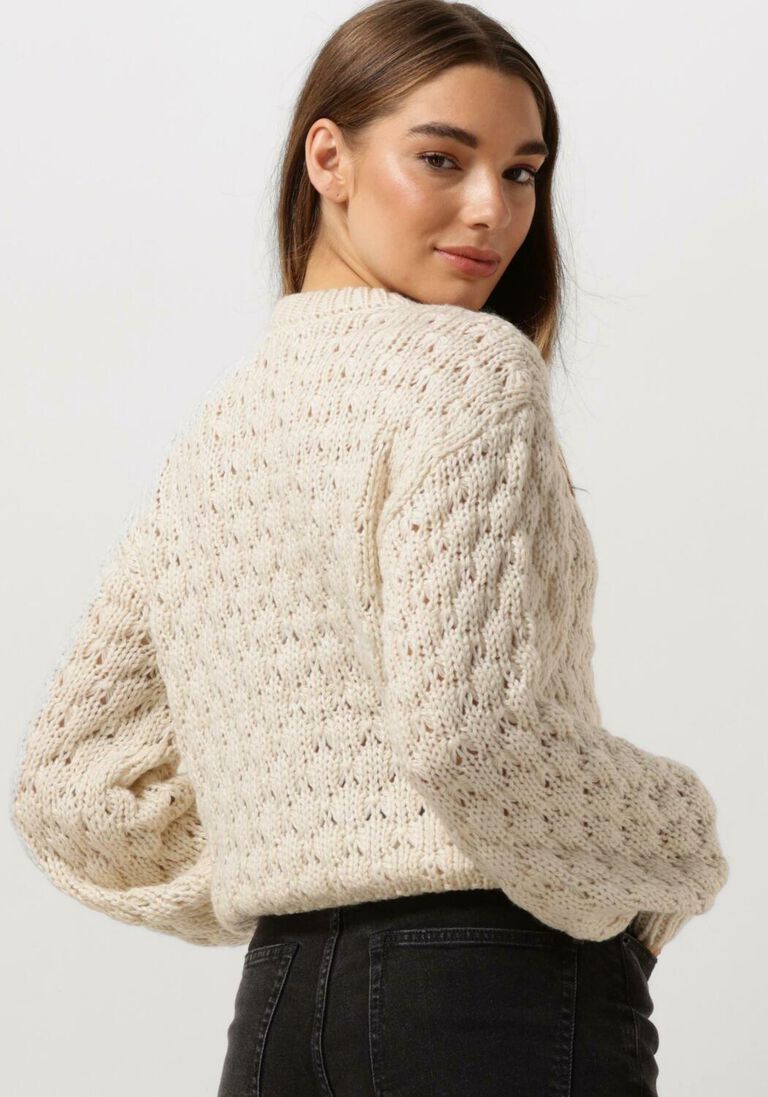Y.A.S. beige y.a.s. trui yasbubba ls knit pullover s.