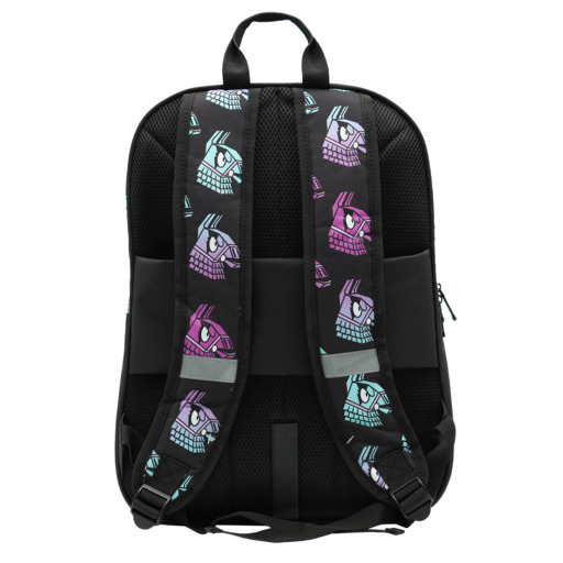 Mochila Escolar Fortnite Lhama com Dois Compartimentos