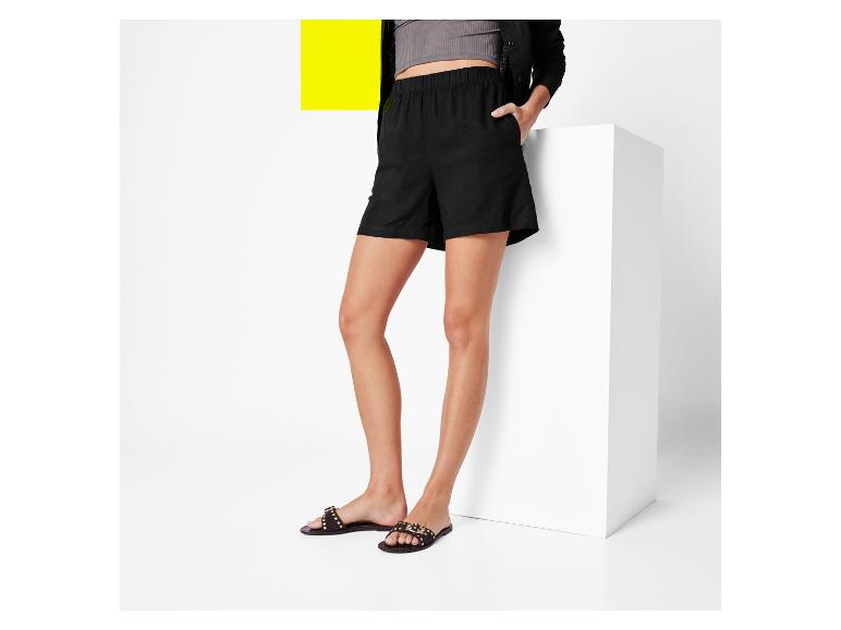 Linnen dames short