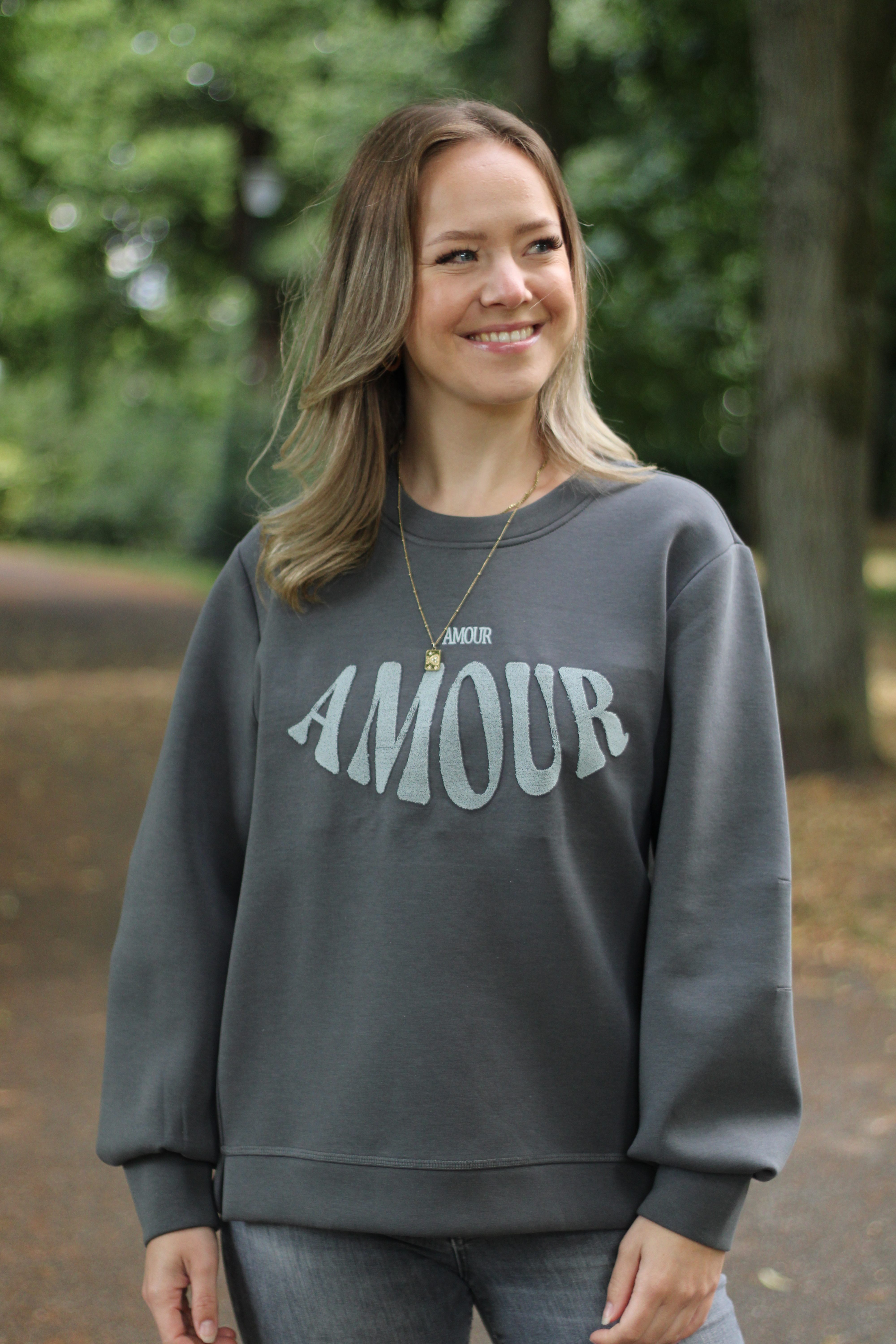 Rino & Pelle - Maes Sweatshirt With Artwork - Iron