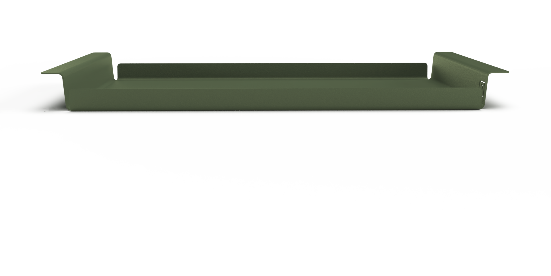 Steellish Dienblad Medium - Flip Tray Steellish Dienblad Medium Army groen - Flip Tray