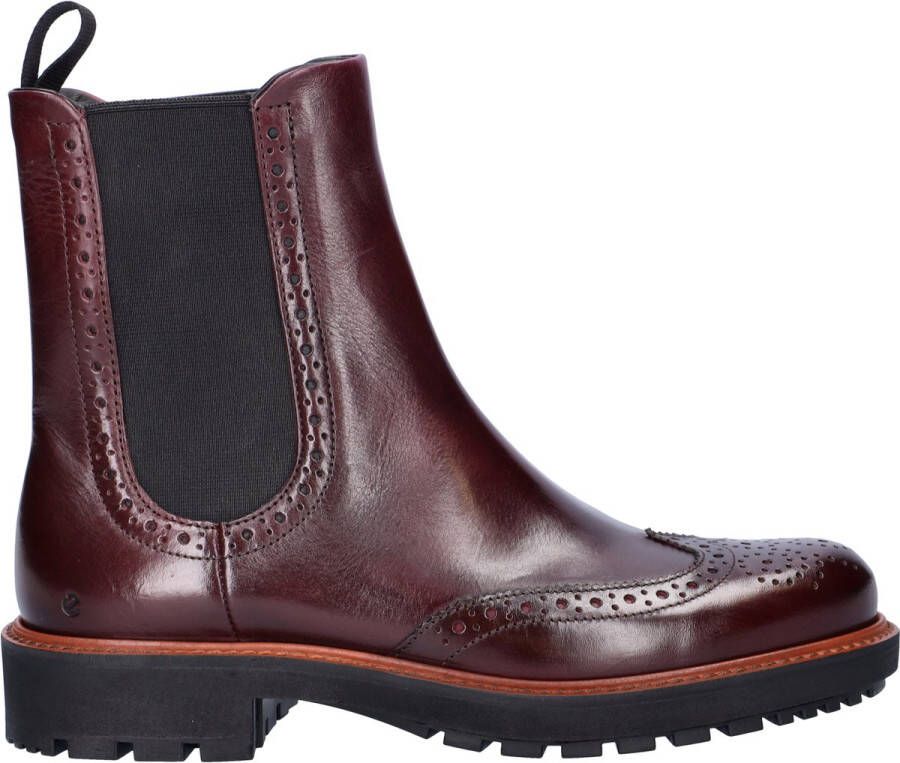 ECCO Metropole Oslo dames chelseaboot Bordo