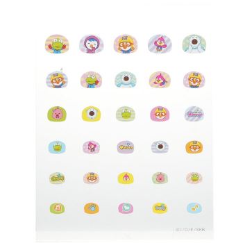 April Korea Pororo Nail Sticker