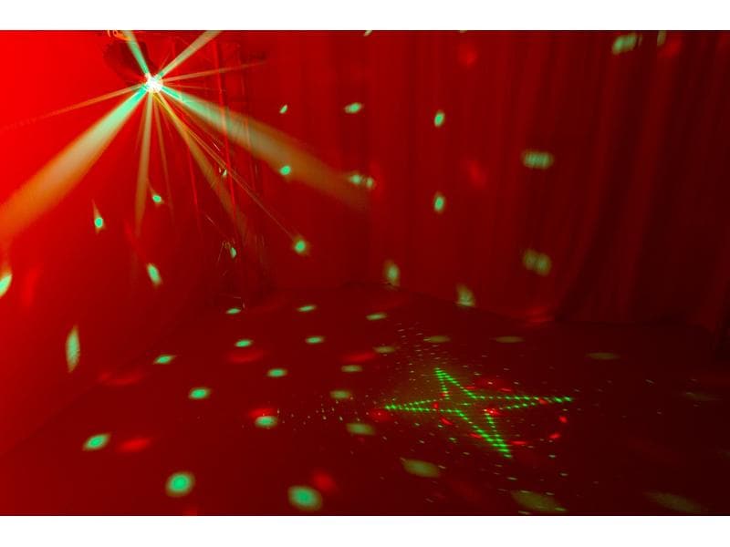 MAX Lichteffekt DJ10 Jelly Moon Jelly Moon mit rotem und grünem Laser