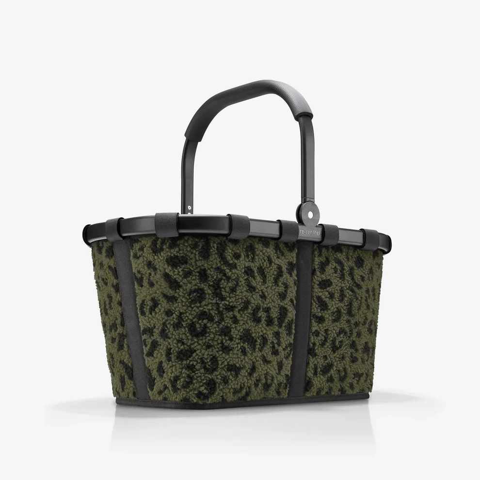 (22l) Carrybag Einkaufskorb Shopping Einkaufstasche (BK5055) - Teddy Leo Olive