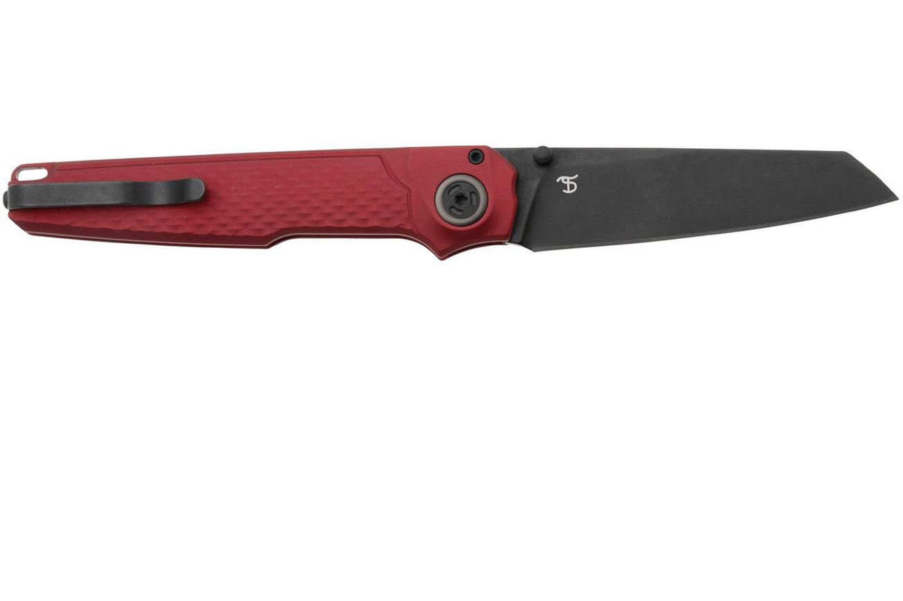 MKM Miura MK-MI-ARDB Blackwashed MagnaCut, Red Aluminium, zakmes, Simone Tonolli design