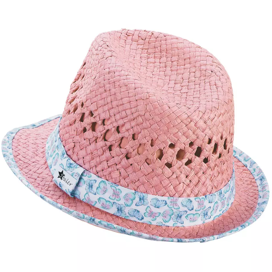 Sterntaler Strohhut rosa