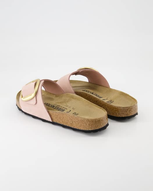 Birkenstock Madrid Big Buckle Pantoletten in Rosa