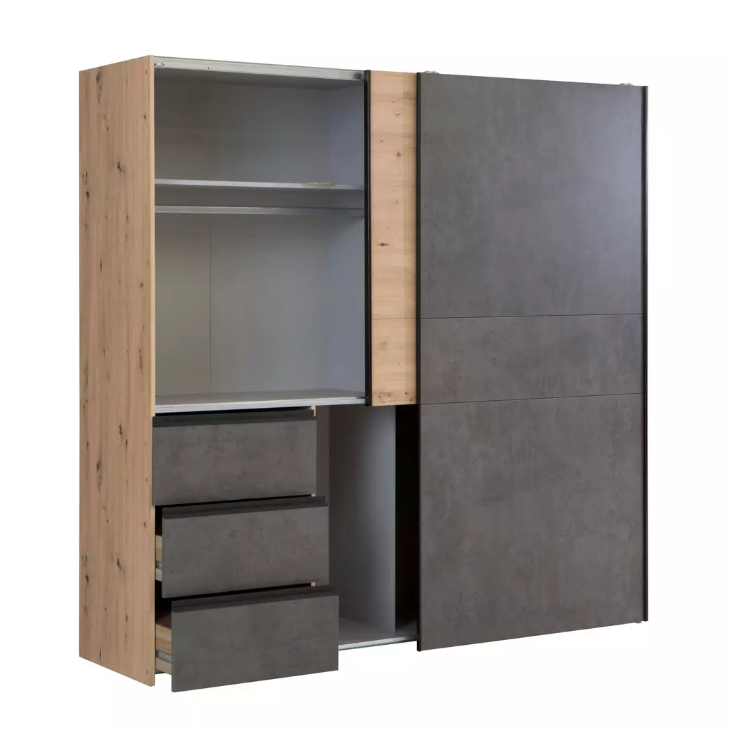 Schwebetürenschrank Winn2 200 x 200 cm