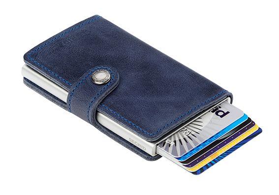 Secrid Mini Wallet Vintage Blue