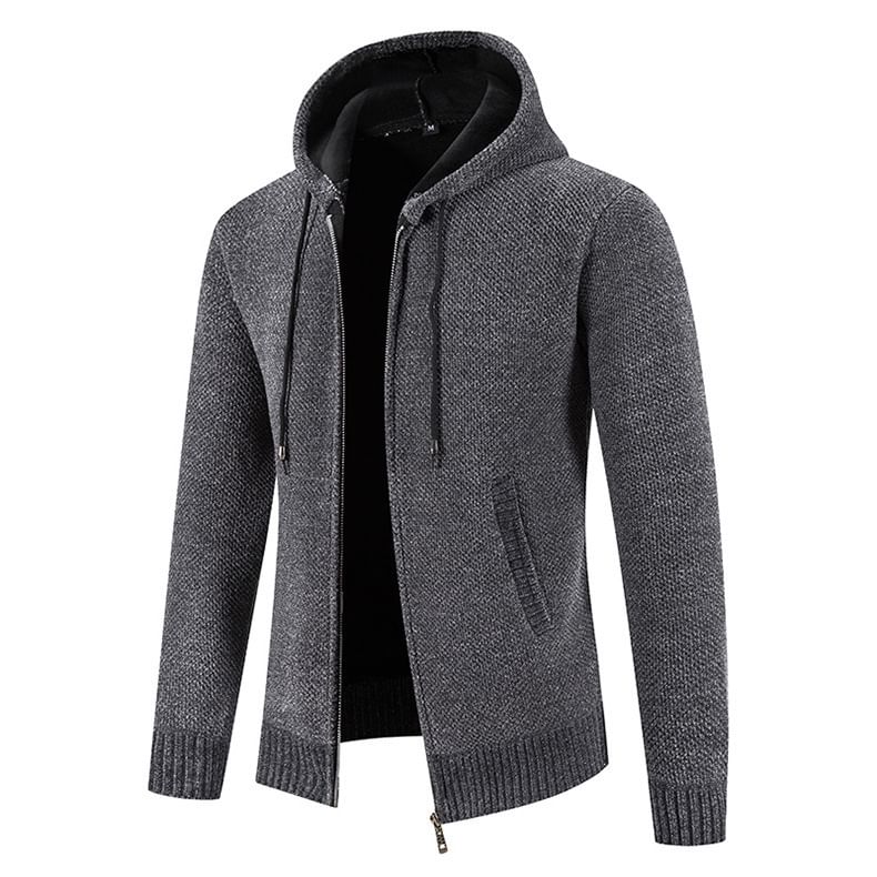 YIKES - Effen cardigan met opstaande kraag en rits