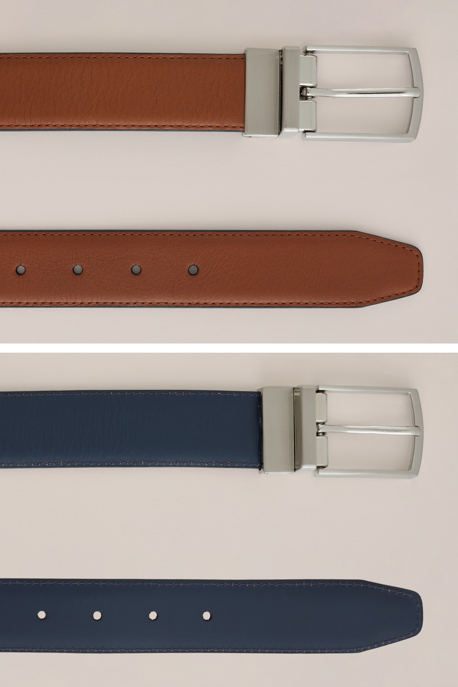 reversible riem WE Fashion Bruin