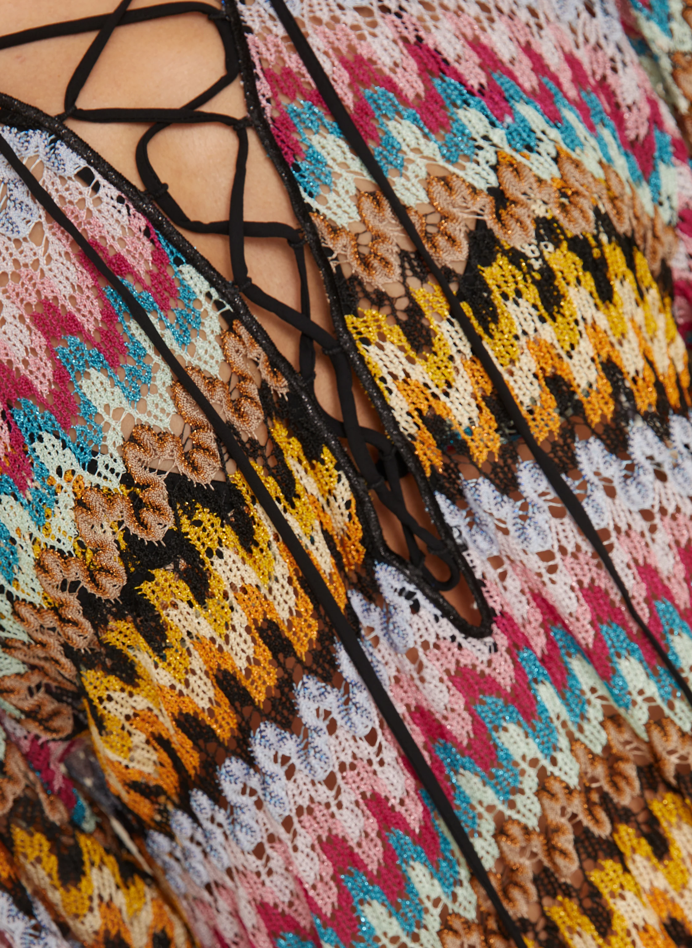 MISSONI Strandkleid mit Glitzergarn