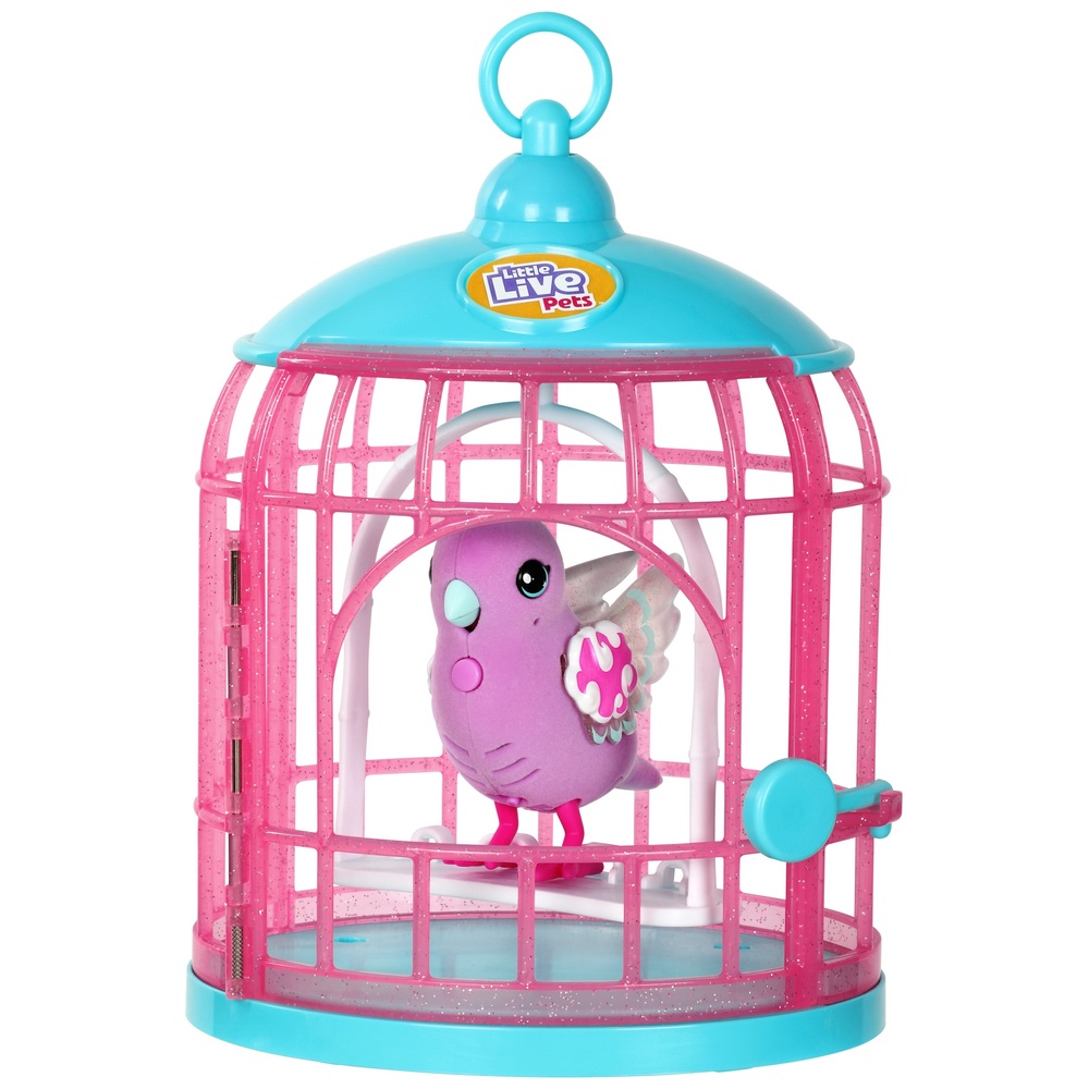 Little Live Pets – Kleiner Vogel & Vogelkäfig: Polly Pearl