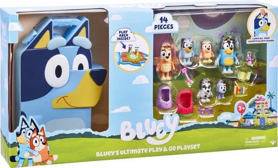 Moose Toys Bluey Ultimate Play & Go Set