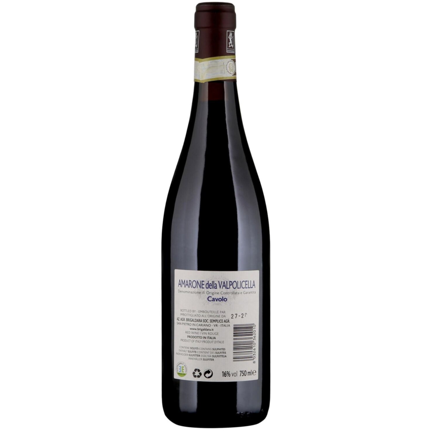 Amarone della Valpolicella DOCG Brigaldara Cavolo -75cl