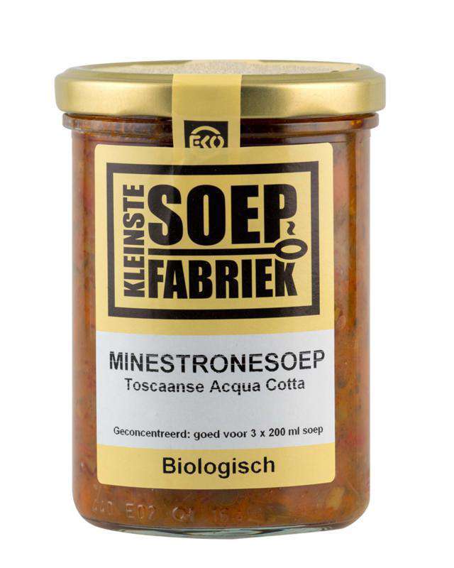 Kleinste Soep Fabriek Acqua cotta Toscaanse minestronesoep bio 400ml
