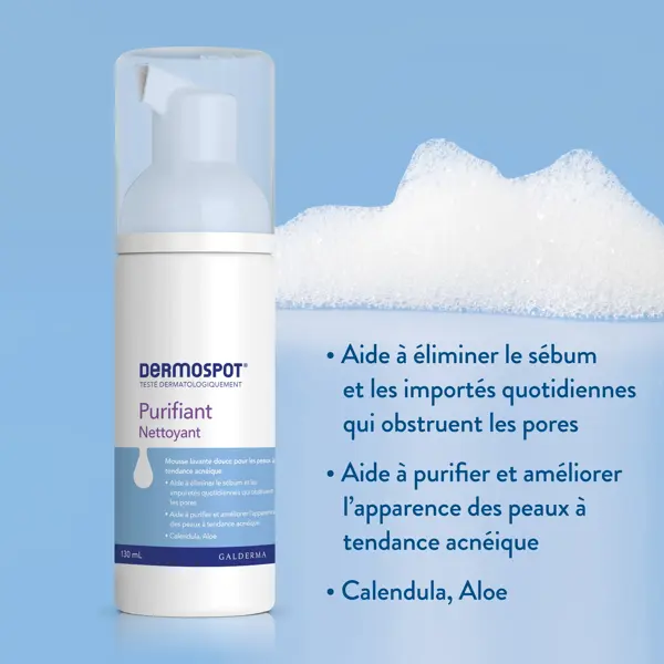 Espuma de limpeza Dermospot 130ml