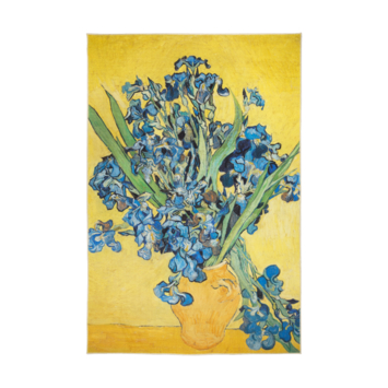 Vloerkleed Bloemen van Gogh geel 160x230cm