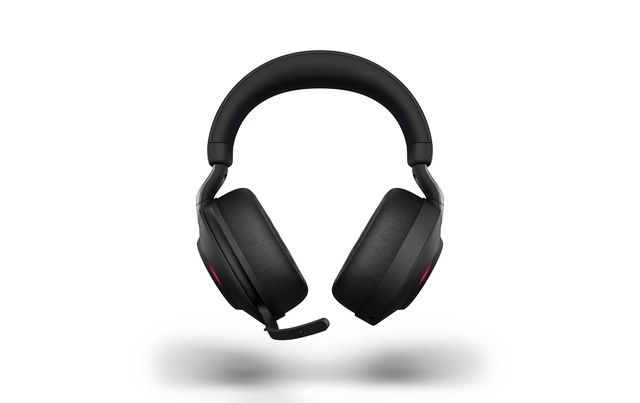 Jabra Headset »Evolve2 85 DUO MS Schwarz, USB-C, Ladestation«