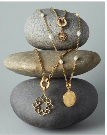 Jasseronketting - Goudkleurig - Roestvrijstaal - Clip&Mix Sieraden