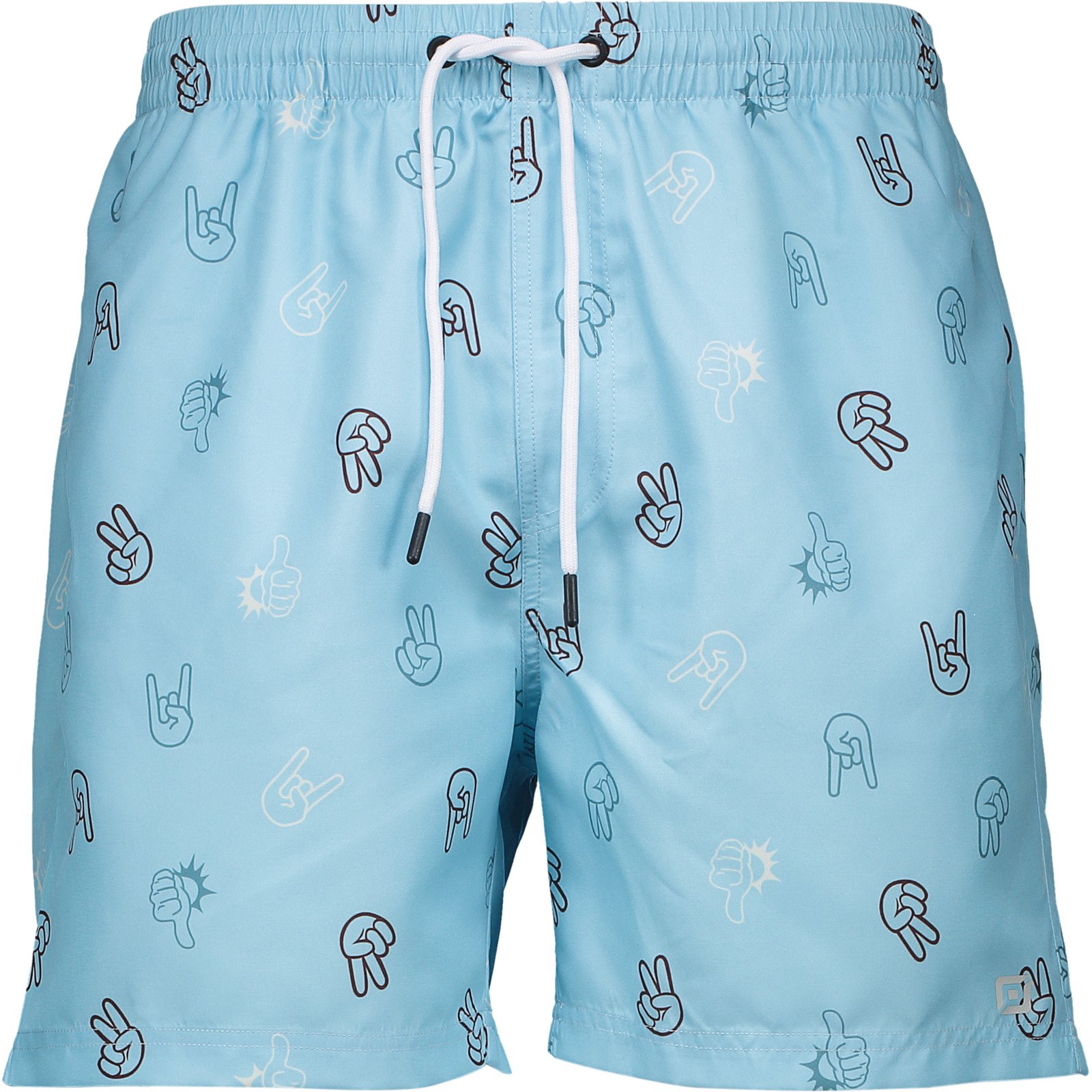 Belowzero Herren-Badeshorts George L, schwarz