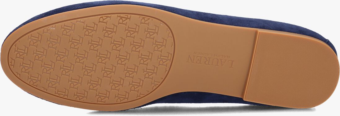 blauwe lauren ralph lauren loafers averi iii flats loafer