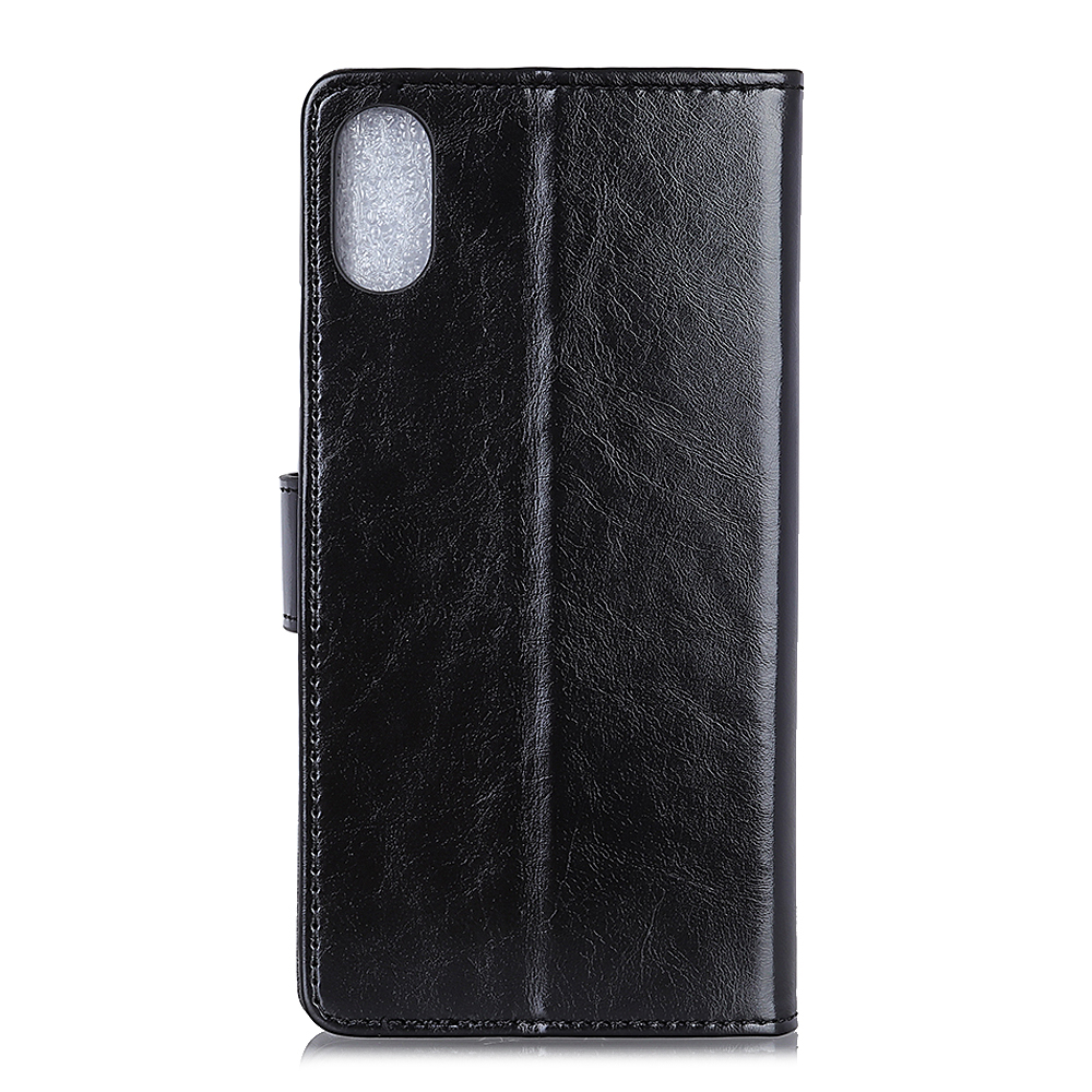 Lederetui für iPhone XR schwarz