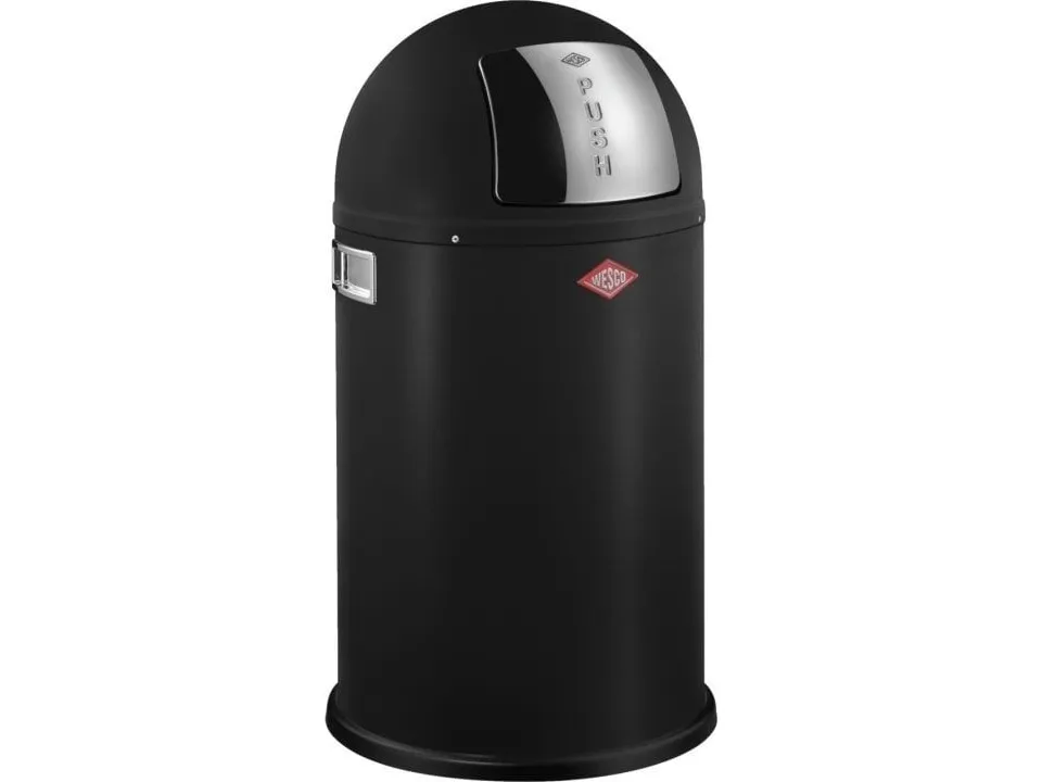 Wesco Affaldsspand Matt Sort 22l Pushboy Jr. Wesco