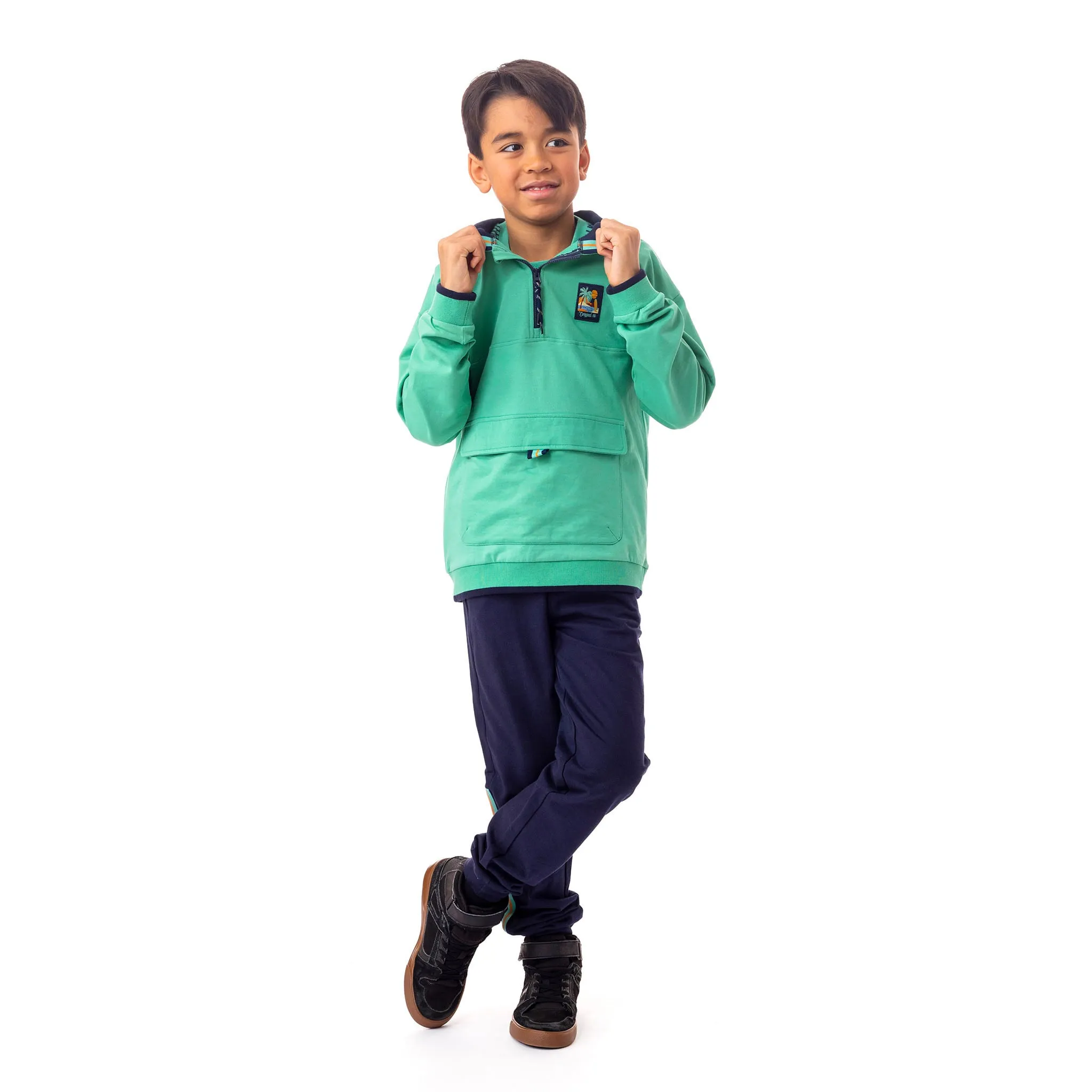 Nanö Pantalon Ouaté Méditerranée 7-12ans