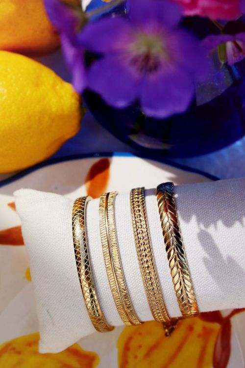 Gevlochten bangle