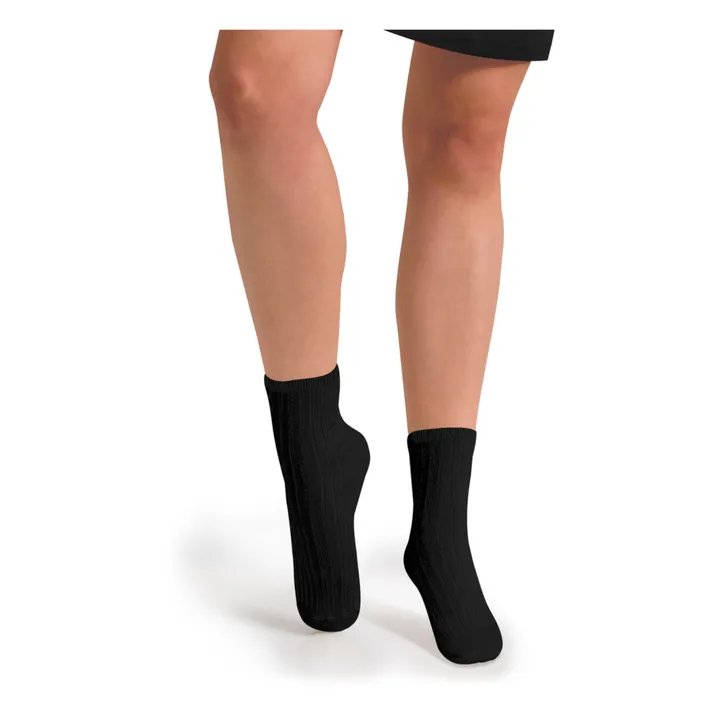 Collégien Chaussettes La Mini | Noir