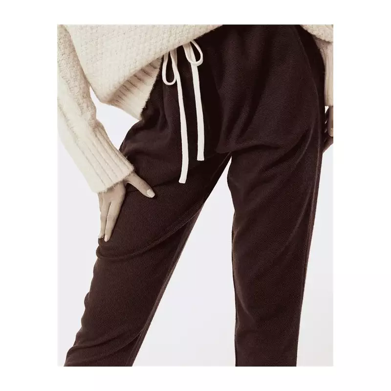 Pantalon femme RIPCURL Santander Relax Pant Dark Brown