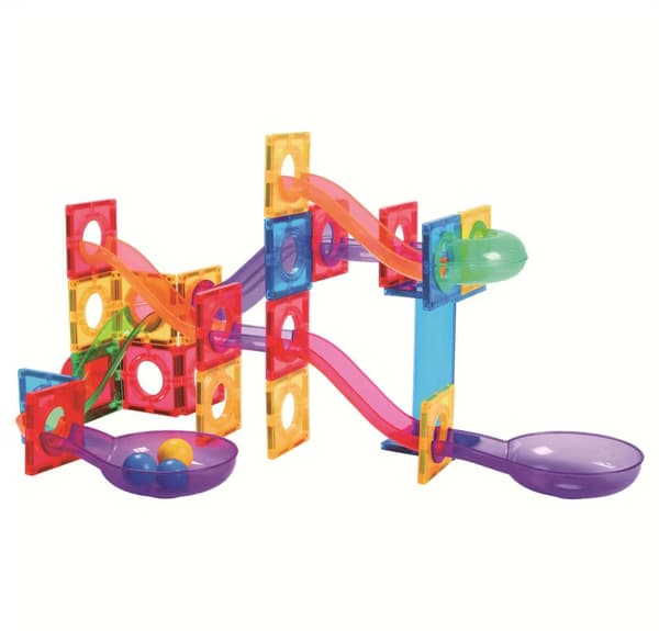 Magnetic Tiles Marble run 88 stk + 60 stk byggesett