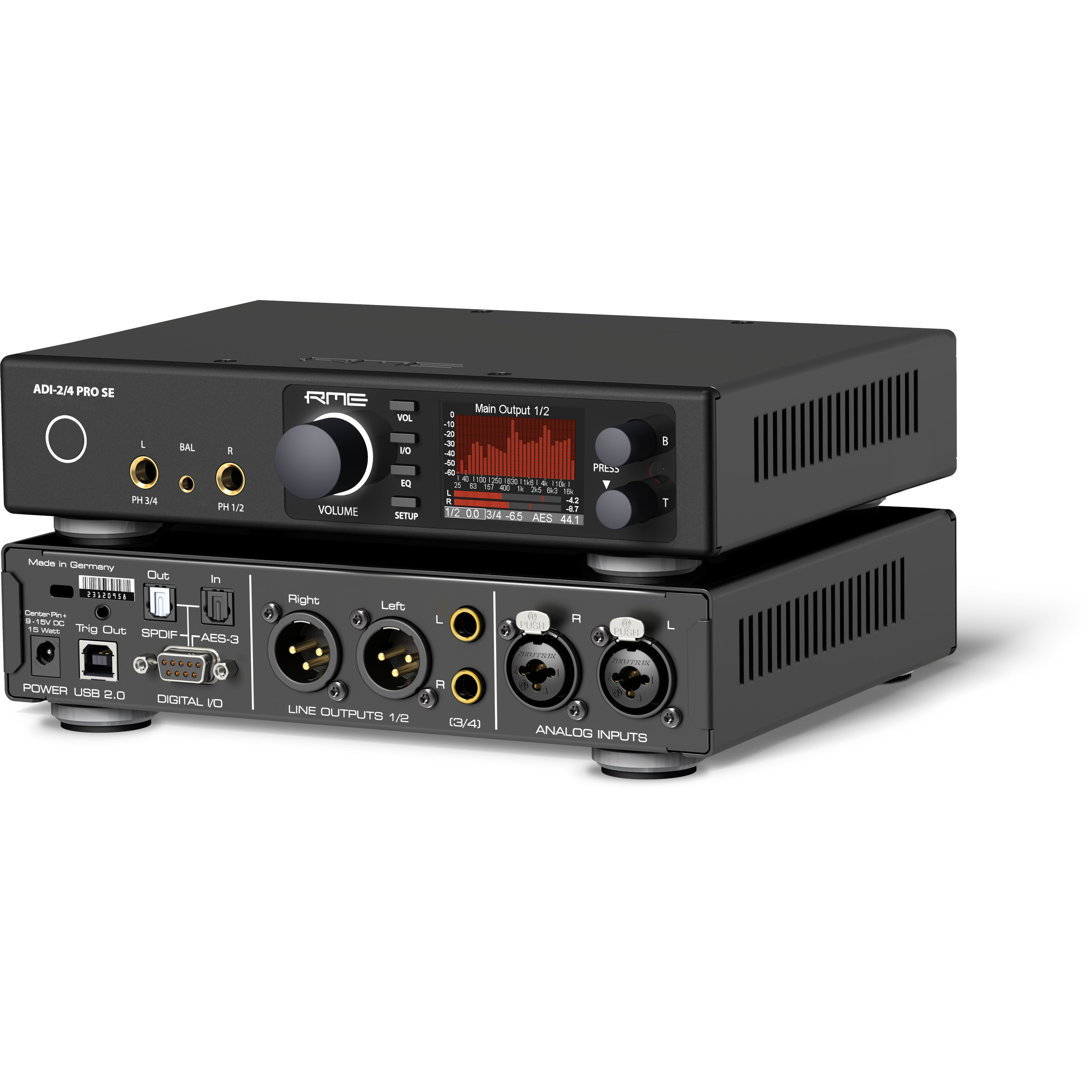 RME ADI-2/4 Pro SE 2-in/2-out AD/DA converter