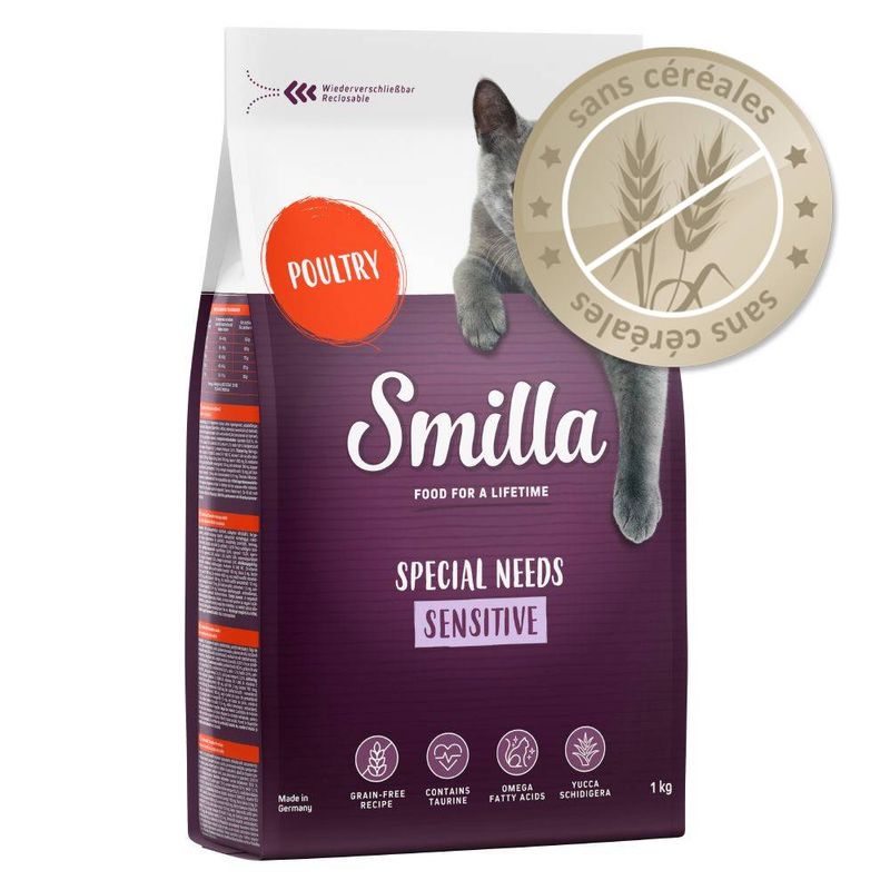 Smilla Adult Sensitive sans céréales volaille