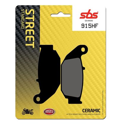 Plaquettes de freins SBS 915HF Organique arrière